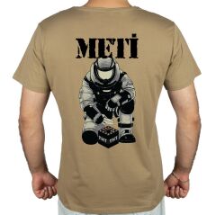 Meti Asker Baskılı Tişört