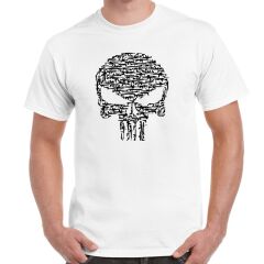 Punisher Silahlar Baskılı Tişört