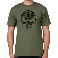 Punisher Silahlar Baskılı Tişört