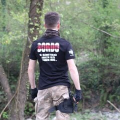 Bordo Baskılı Tişört