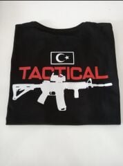 Tactical Silah Baskılı Tişört