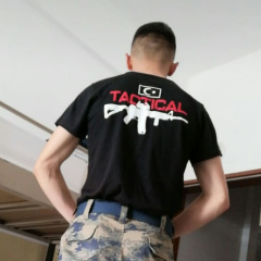 Tactical Silah Baskılı Tişört