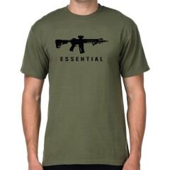 Ar Essential Tüfek Baskılı Tişört