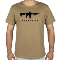 Essential Tüfek Baskılı Tişört