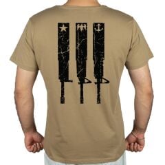 Tüfekler Baskılı Tişört