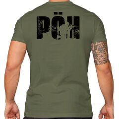 Pöh Asker Baskılı Tişört