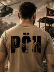 Pöh Asker Baskılı Tişört