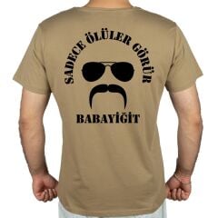 Sadece Ölüler Görür Baskılı Tişört