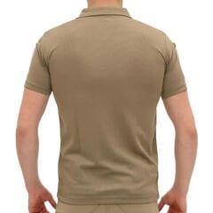 Tactical Polo Yaka Kısa Kol Tişört Bej