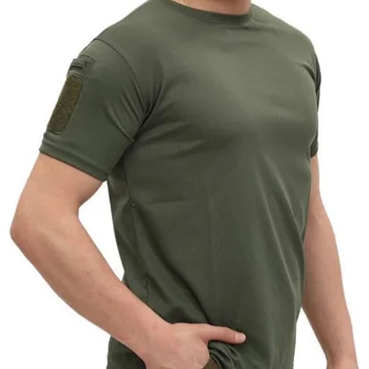 Tactical  Bisiklet Yaka Kısa Kol Tişört Bej