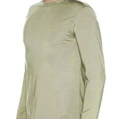 Tactical Uzun Kol Microfiber Tişört Bej