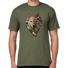 Kurt Türk Dünyası Baskılı Tişört