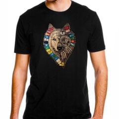 Kurt Türk Dünyası Baskılı Tişört