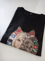 Kurt Türk Dünyası Baskılı Tişört