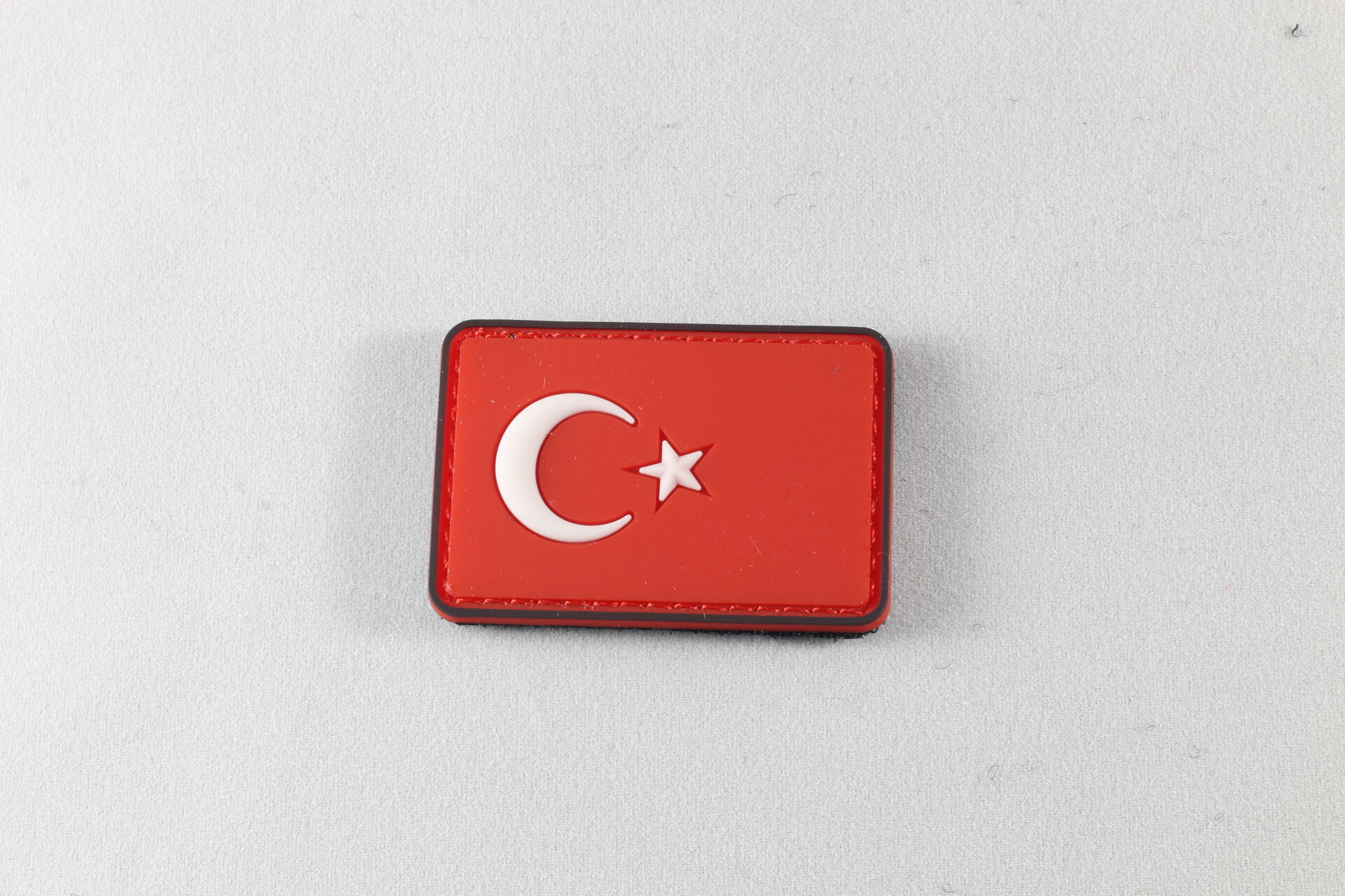 Pvc Peç Türk bayrak 3*5 cm