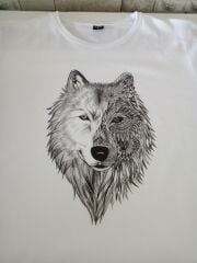 Kurt Baskılı Tasarım Tişört