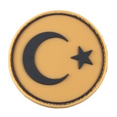 Pvc Peç Yuvarlak Türk Bayrak