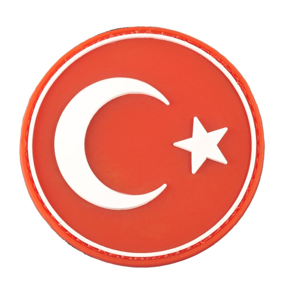 Pvc Peç Yuvarlak Türk Bayrak