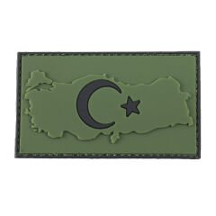 Pvc Peç Türk Bayrak Harita