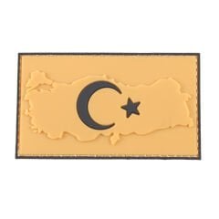 Pvc Peç Türk Bayrak Harita