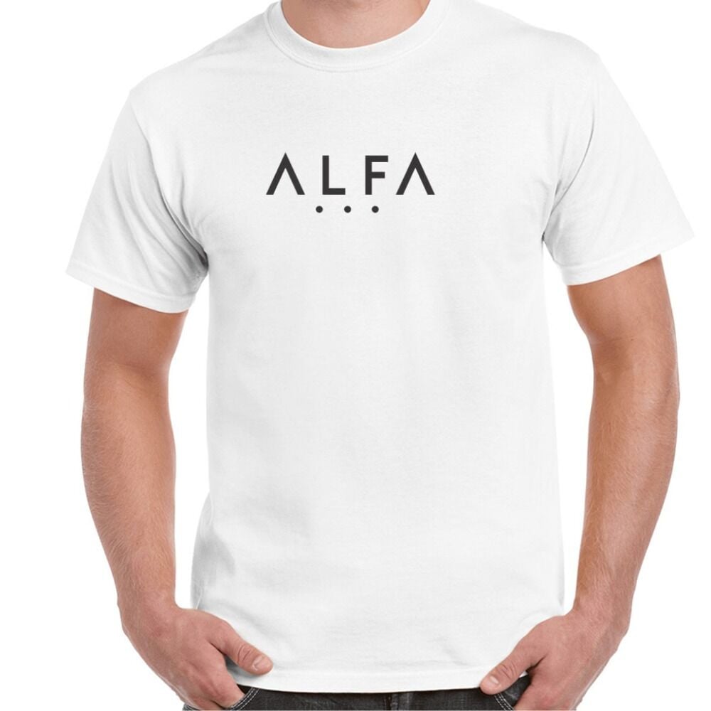 Alfa Baskılı Tişört