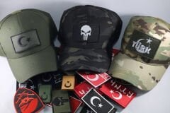 Multicam Haki Peçli Şapka