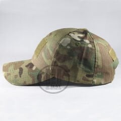 Multicam Kamuflaj Peçli Şapka