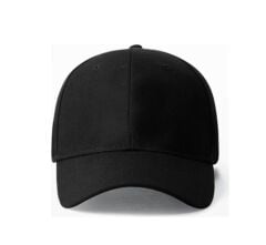 Alfa Siyah Düz Şapka